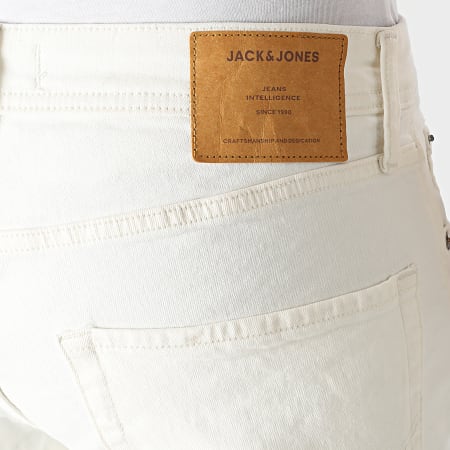 Jack And Jones - Short Jean 12223579 Blanc