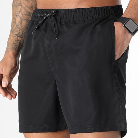 Produkt - Lyc Dave Solid Pantalones cortos de baño Negro