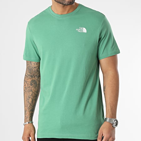 The North Face - Camiseta Caja Roja A2TX2 Verde