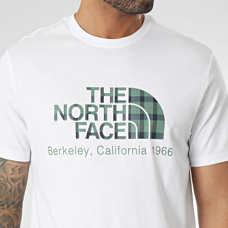 The North Face - Tee Shirt Berkeley California A55GE Blanc