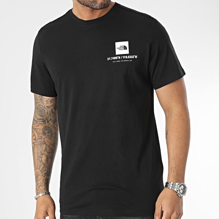 The North Face - Tee Shirt Coordinates A826X Noir