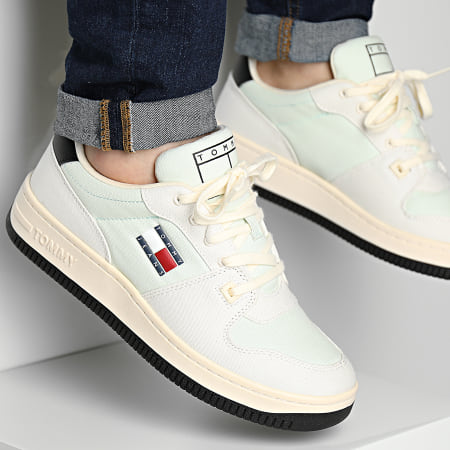 Tommy Jeans - Sneakers Canvas 1163 Ivory
