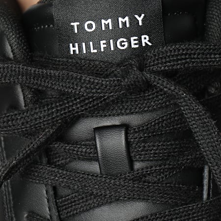 Tommy Hilfiger - Baskets Low Cupsole Leather 4429 Black