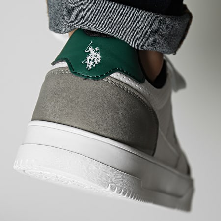 US Polo ASSN - Sneakers Dieza Bianco Verde