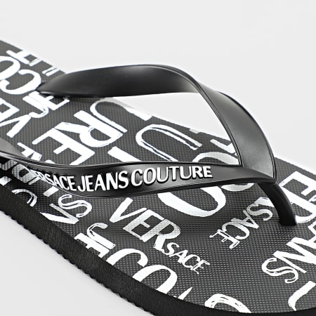 Versace Jeans Couture - Tongs Fondo Flip Flop 74YA3SQ7 Noir