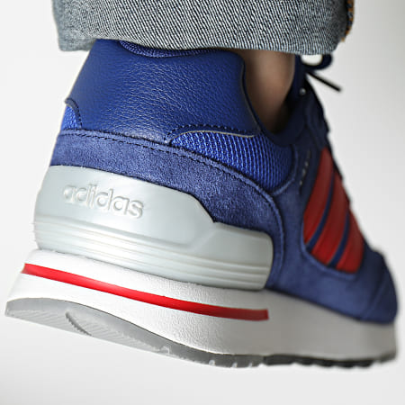 Adidas Sportswear - Run 80s HP6109 Selu Blue Scarlet Metallic Silver Sneakers