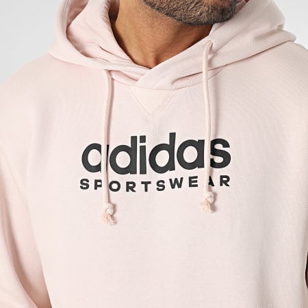 Adidas Sportswear - Sweat Capuche IC9776 Rose Clair