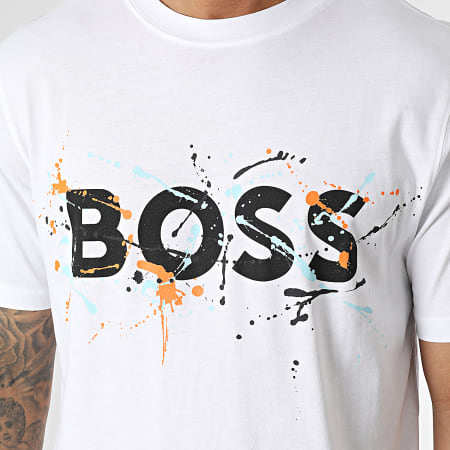 BOSS - Tee Shirt TeeArt 50491718 Blanc