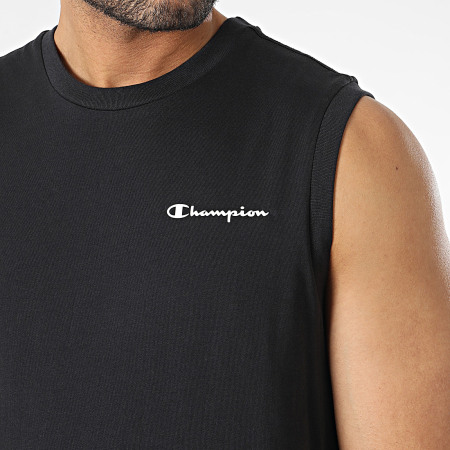 Champion - Tee Shirt Sans Manches 218540 Noir