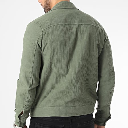 Frilivin - Camisa Manga Larga Verde Caqui