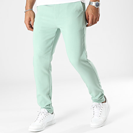 Frilivin - Pantaloni chino verde chiaro