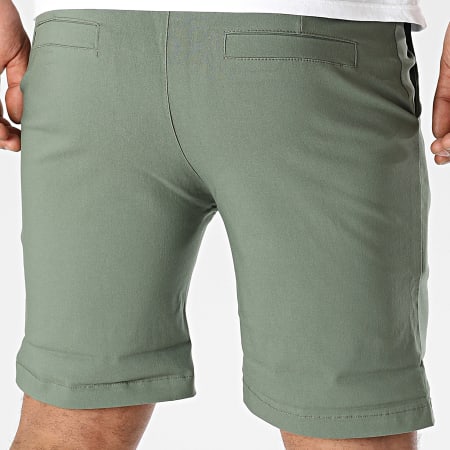 Short Chino Vert Zara Pour Femme - Taille 12 - Détail Zippé - Occasion En Parfait État