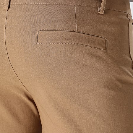 Frilivin - Pantalones cortos chinos camel