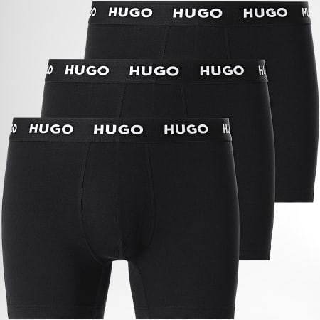 HUGO - Set di 3 boxer 50492348 nero