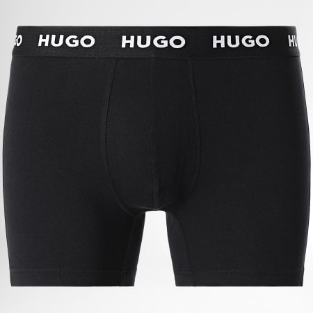 HUGO - Lot De 3 Boxers 50492348 Noir