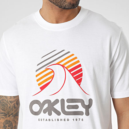 Oakley - Maglietta One Wave Bianco