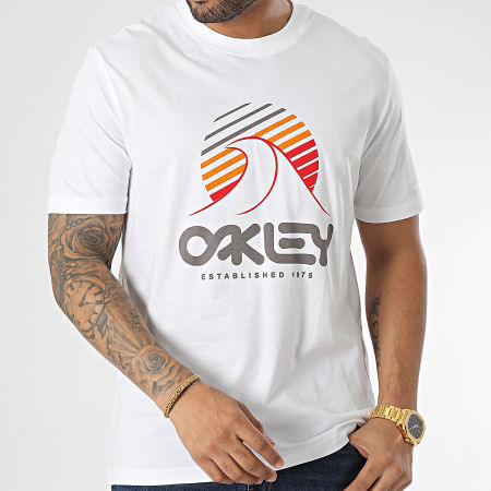 Oakley - Camiseta One Wave Blanca