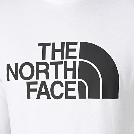 The North Face - Tee Shirt Manches Longues Half Dome A4M8M Blanc