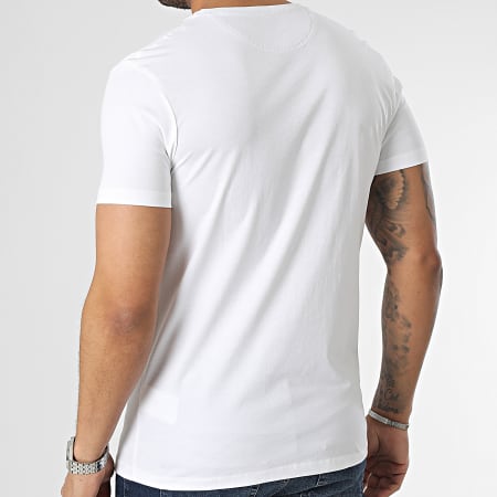 Timberland - Camiseta cuello pico Dunstan River A2BPT Blanco