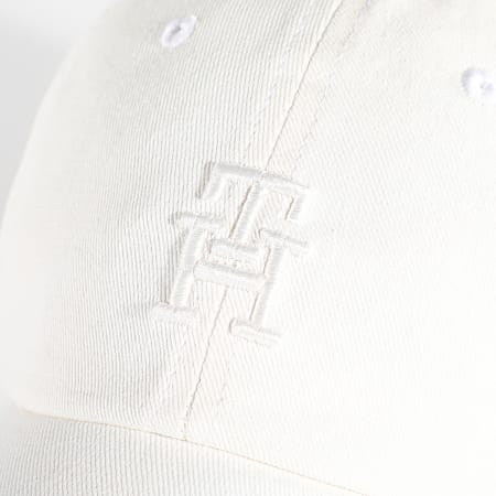 Tommy Hilfiger - Cappello morbido a bandiera 0860 bianco