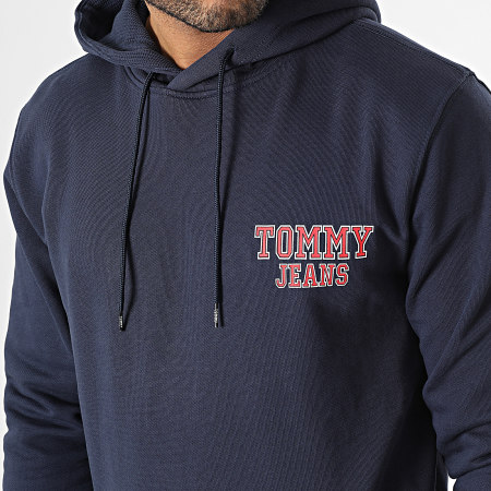 Tommy Jeans - Sweat Capuche Entry Graphic 6365 Bleu Marine