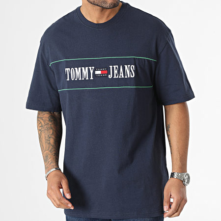 Tommy Jeans - Tee Shirt Skate Archive 6309 Bleu Marine