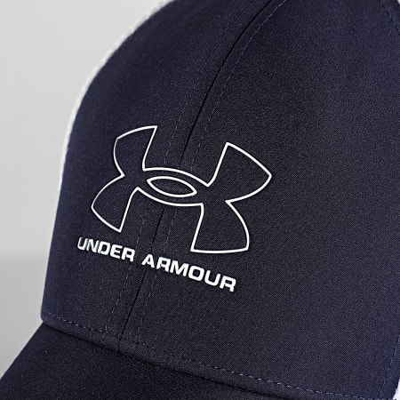 Under Armour - Casquette Fitted 1369804 Bleu Marine Blanc