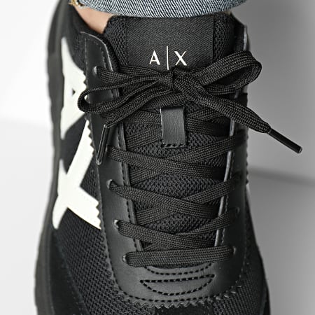 Armani Exchange - Baskets XUX071-XV527 Black Off White