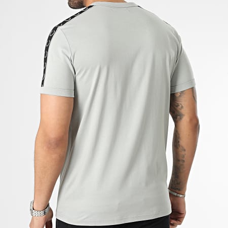 Fred Perry - Camiseta de tirantes con cinta de contraste M4613 Gris