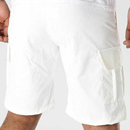 Frilivin - Pantaloncini Cargo bianchi