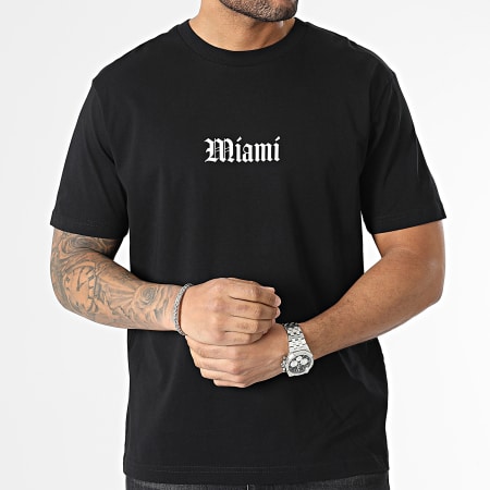 Luxury Lovers - Miami Zapatillasball Oversize Camiseta Large Negro