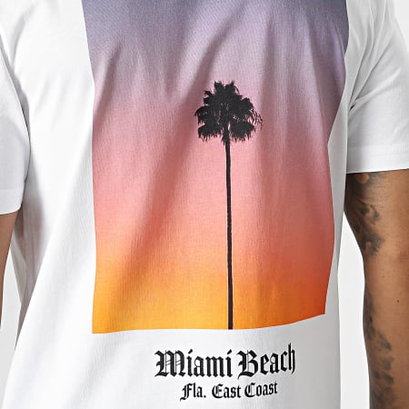 Luxury Lovers - Miami Zapatillasball Oversize Camiseta Large Blanco