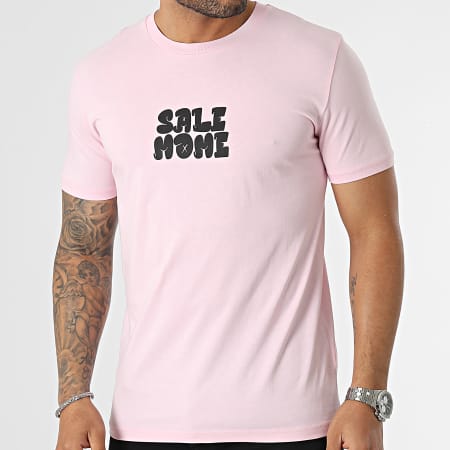 Sale Môme Paris - Camiseta Graffiti Rabbit rosa