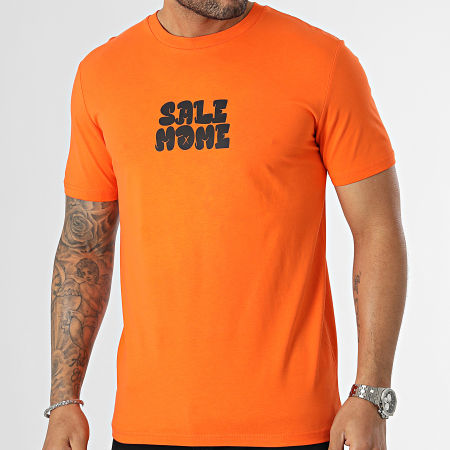 Sale Môme Paris - Tee Shirt Nounours Graffiti Orange