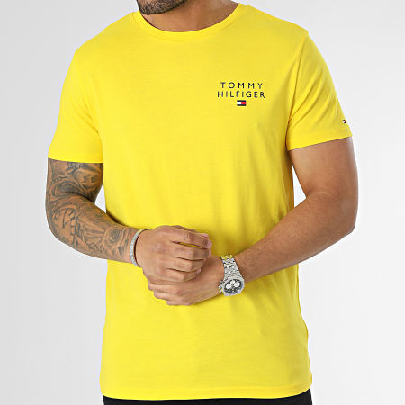 Tommy Hilfiger - Tee Shirt CN Tee Logo 2916 Jaune