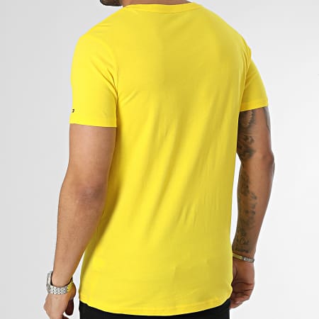 Tommy Hilfiger - Camiseta CN Tee Logo 2916 Amarillo