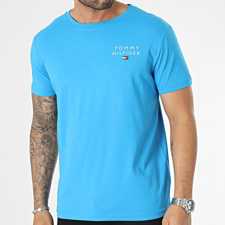 Tommy Hilfiger - Tee Shirt CN Tee Logo 2916 Bleu Clair