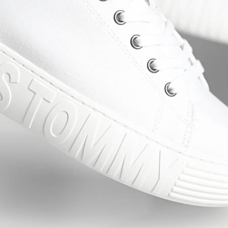 Tommy Jeans - Baskets Canvas Outsole 1160 White