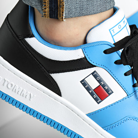 Tommy Jeans - Zapatillas de piel 1162 Deep Sky Blue
