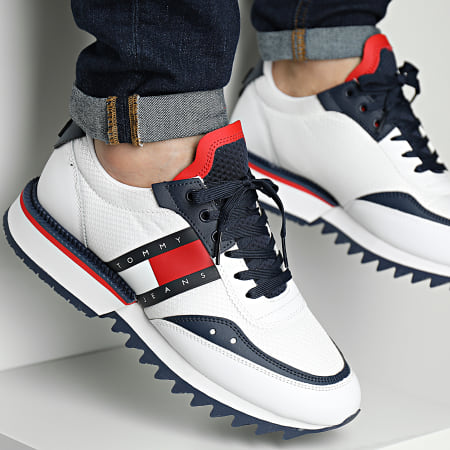 Tommy Jeans - Treck Cleated 1137 Zapatillas blancas