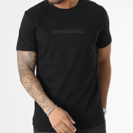 Untouchable - Tee Shirt UTCB Noir Noir