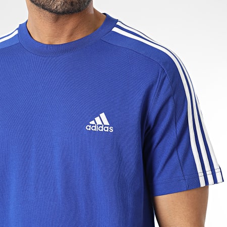 Adidas Sportswear - Maglietta a 3 strisce IC9338 blu reale