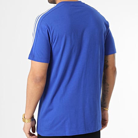 Adidas Sportswear - Tee Shirt A Bande 3 Stripes IC9338 Bleu Roi
