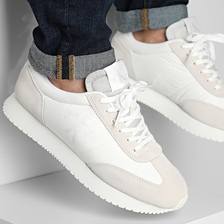 Calvin Klein - Retro Runner Vintage 0671 Zapatillas blancas