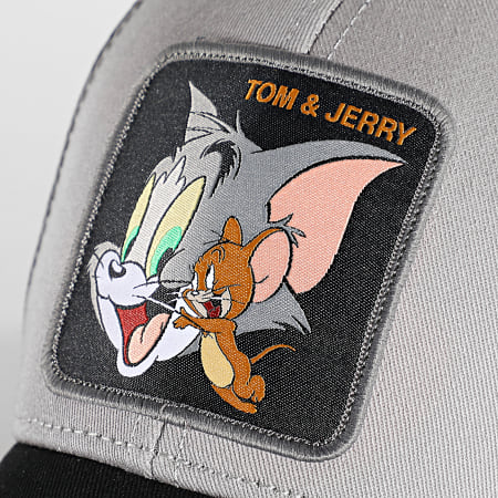 Capslab - Casquette Tom And Jerry Gris