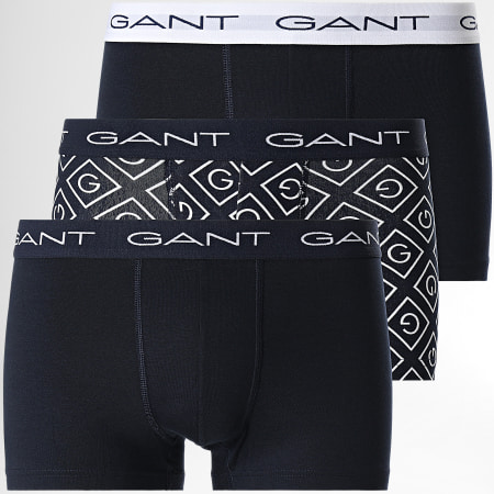 Gant - Pack De 3 Boxers 902313053 Azul Marino