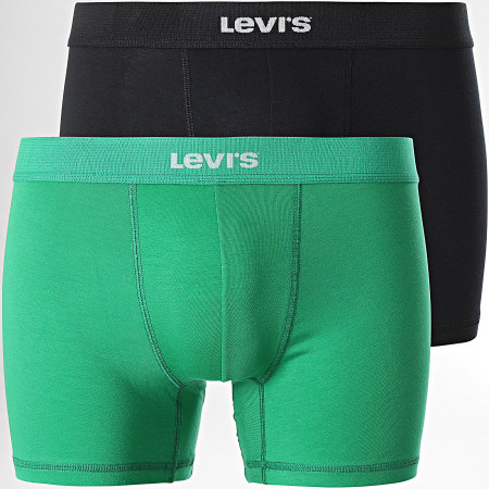 Levi's - Juego De 2 Boxers 701222908 Negro Verde