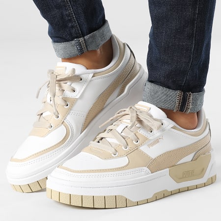 Puma - Baskets Femme Cali Dream Tweak Dissimilar 392951 Puma White Granola  - LaBoutiqueOfficielle.com