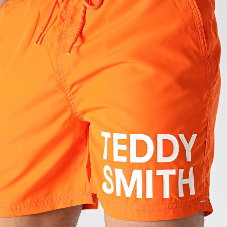 Teddy Smith - Pantaloncini da bagno arancioni Diaz