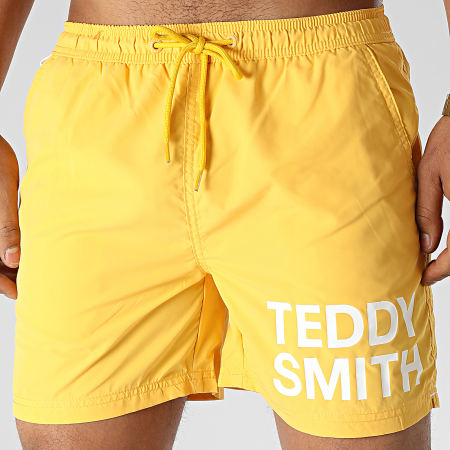Teddy Smith - Pantaloncini da bagno Diaz Yellow